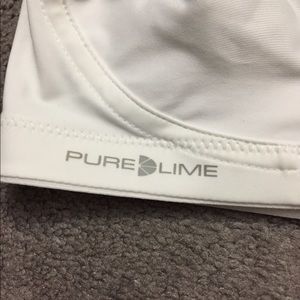 Purelime high impact sports bra